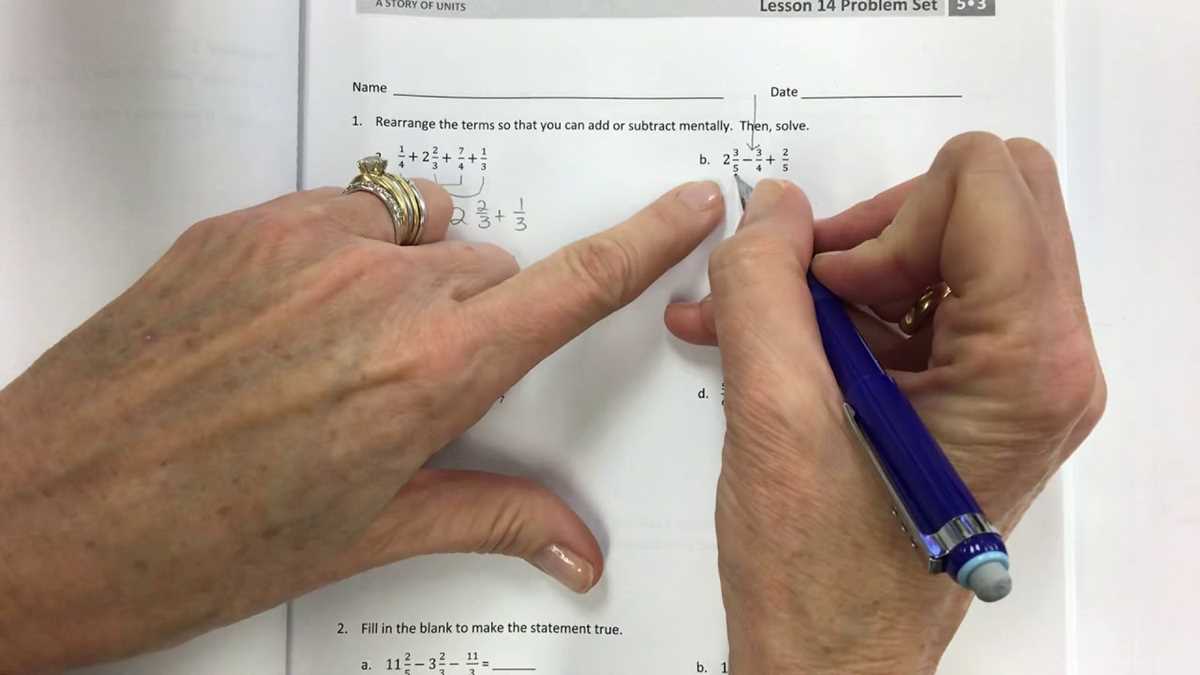 lesson 14 problem set 5.3 answer key