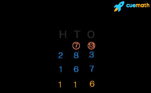 lesson 14 subtract three digit numbers answer key
