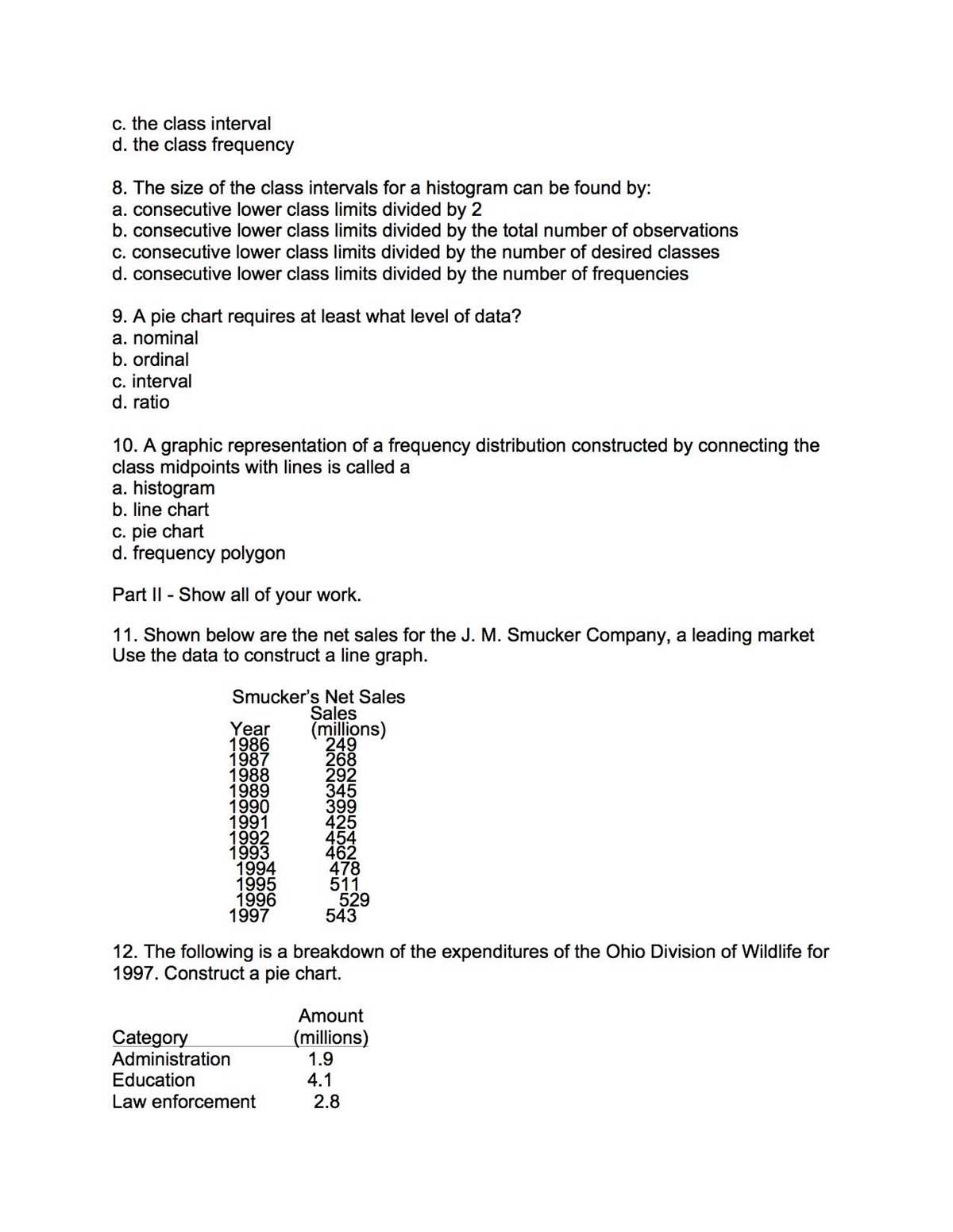 lesson 2 describing the center of a distribution answer key