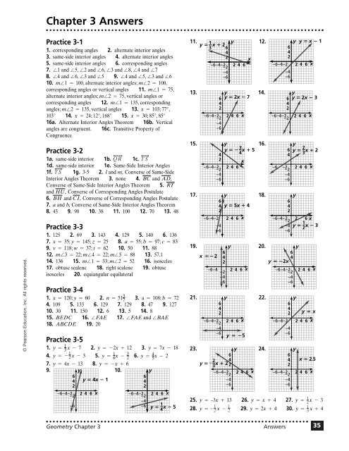 lesson 2 extra practice slope answer key