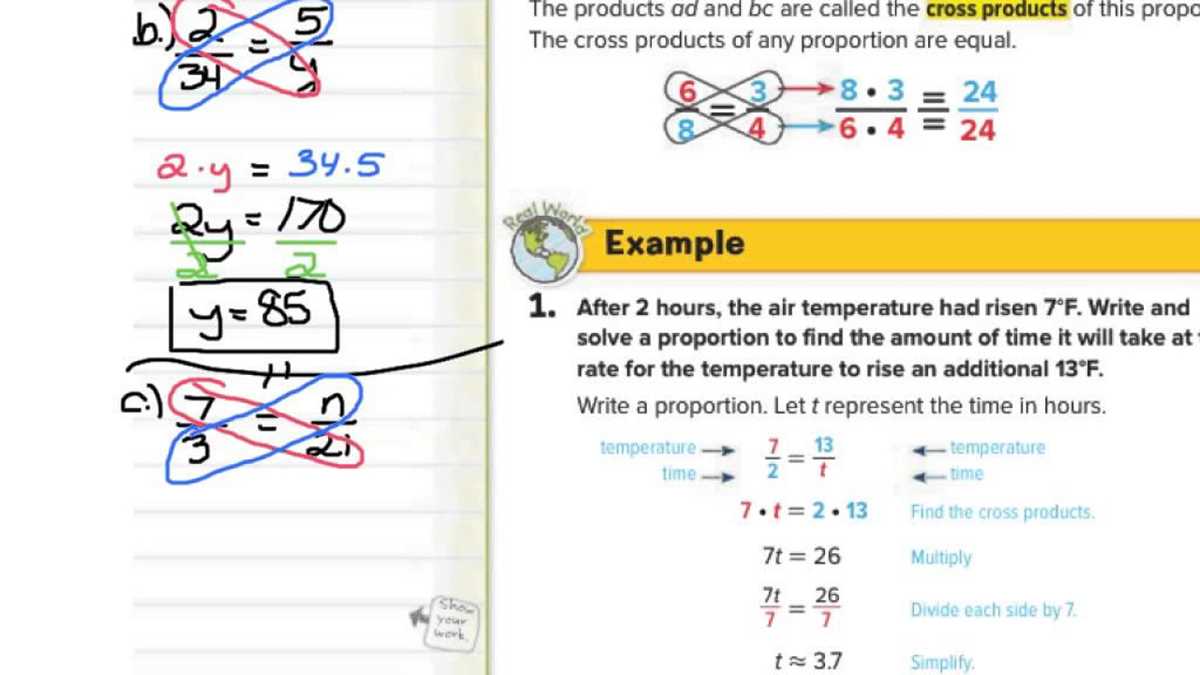lesson 2.1 proportions answer key lesson 2.1 proportions answer key