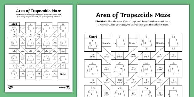 lesson 3 homework practice area of trapezoids answer key