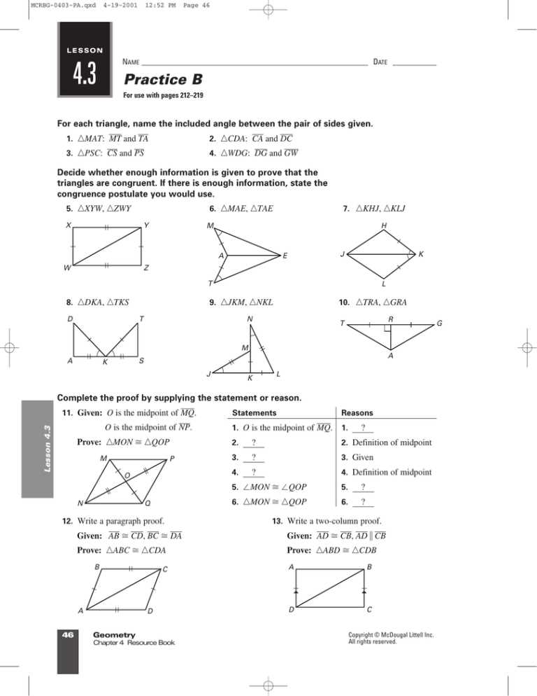lesson 4 homework practice three dimensional figures answer key