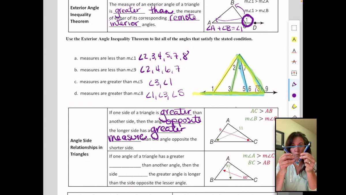 lesson 7 3 triangle inequalities answer key lesson 7 3 triangle inequalities answer key