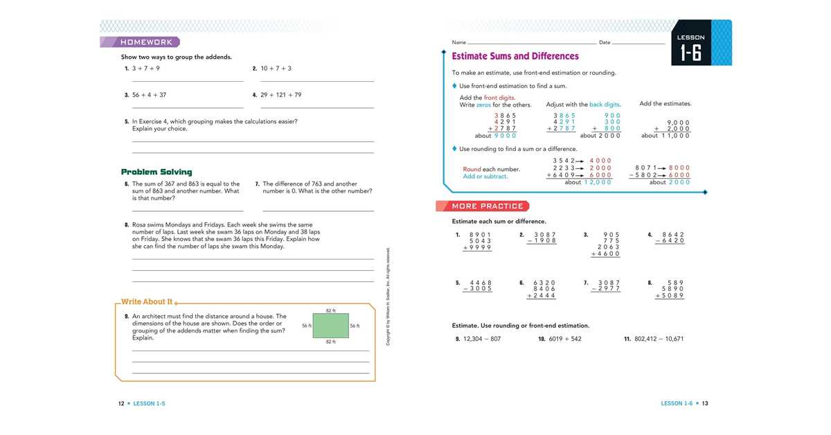 lesson 7 homework 5th grade answer key