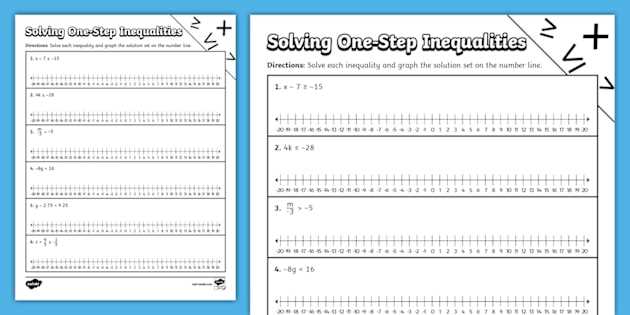 lesson 7.1 writing and solving one step inequalities answer key lesson 7.1 writing and solving one step inequalities answer key