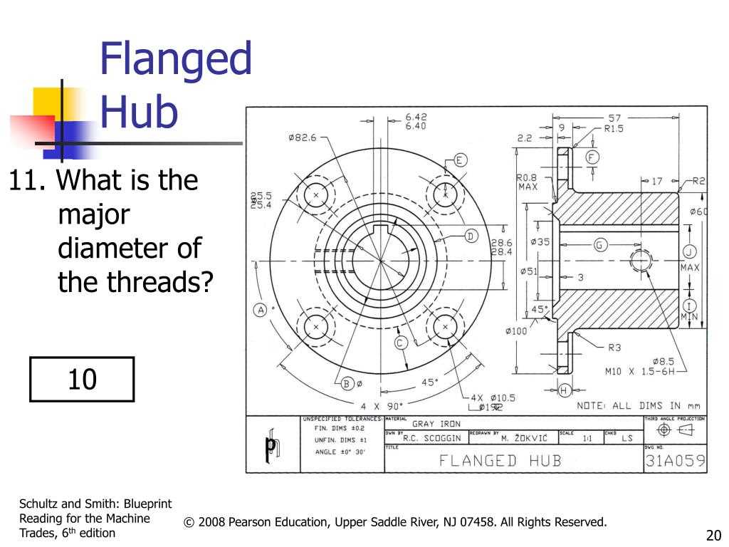 machine trades print reading answer key