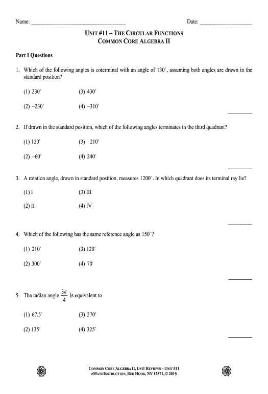 math at the core answer key