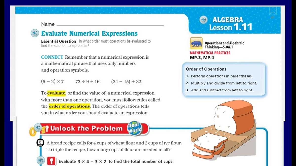 math expressions grade 4 homework and remembering answer key