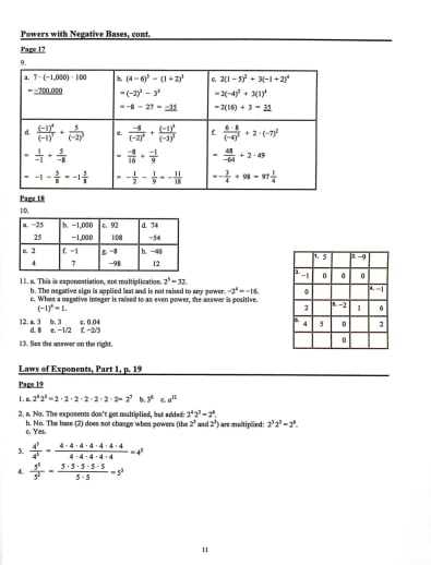 math mugshot welcome to 8th grade answer key