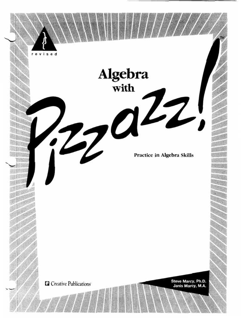 math with pizzazz book b answer key