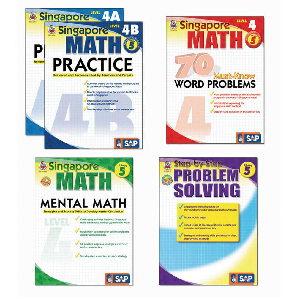 math workbook singapore grade 5 answer key