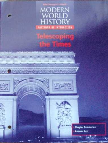 mcdougal littell modern world history patterns of interaction answer key