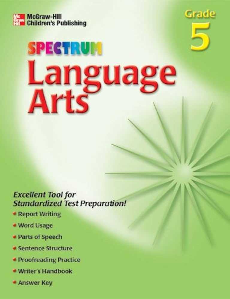 mcgraw hill language arts 5th grade answer key