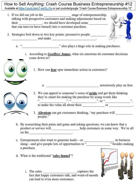 my business course answer key