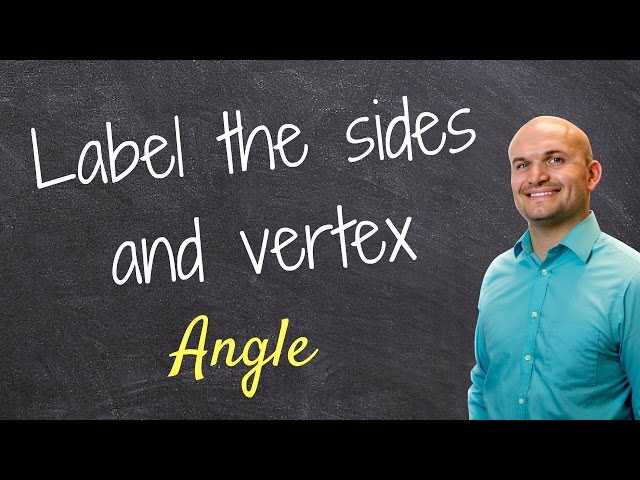 name the vertex and sides of each angle answer key