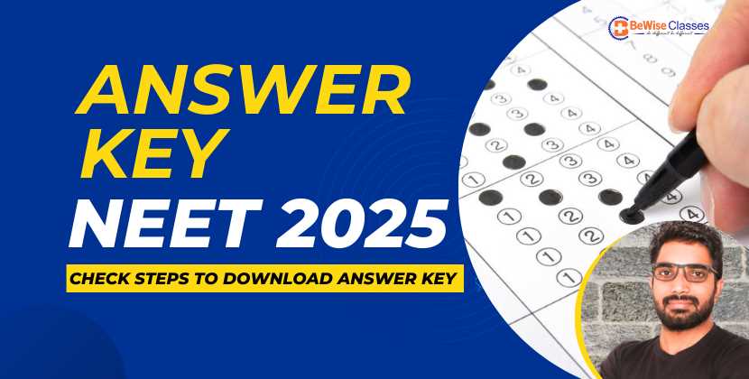 neet 2026 answer key science institute