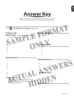 new science ahead class 7 answer key
