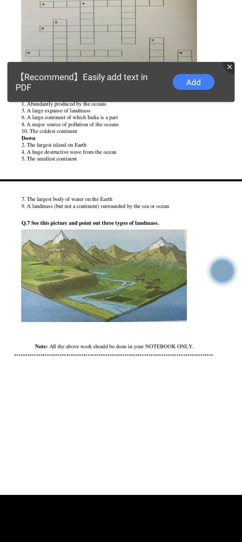 ocean mapping gizmo answer key