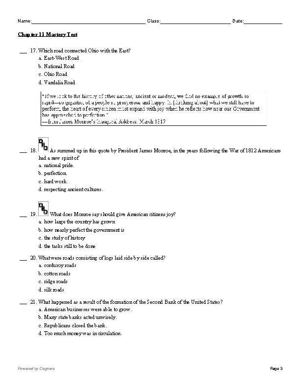 oklahoma 8th grade glencoe iscience chapter 11 review answer key