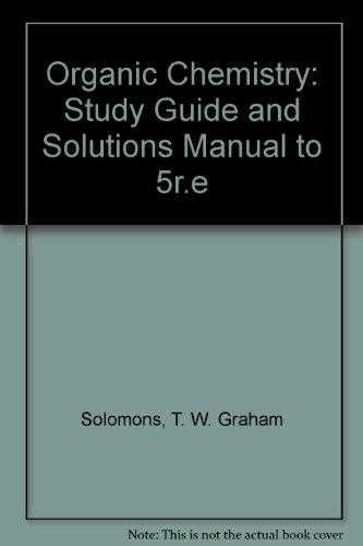 organic chemistry solomons 11th edition answer key