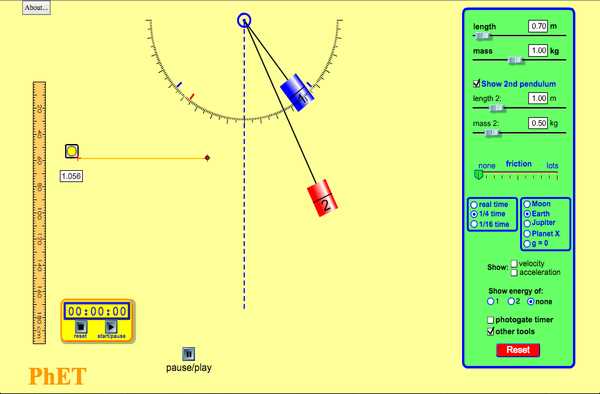 pendulum lab answer key