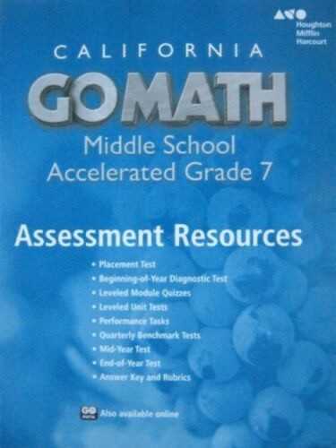 performance assessment grade 8 answer key
