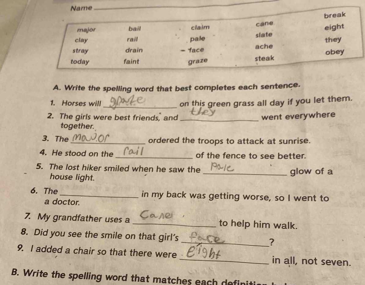 phonics spelling grade 5 answer key phonics spelling grade 5 answer key