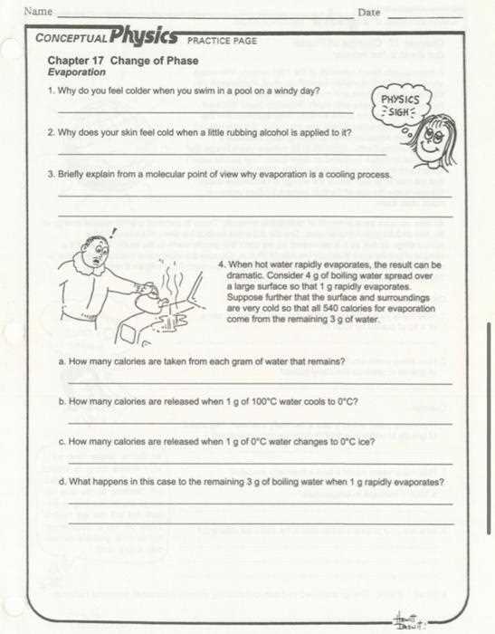 physical science chapter 17 studylib answer key
