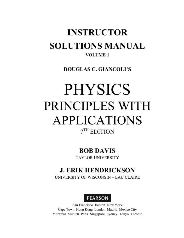 physics with applications answer key