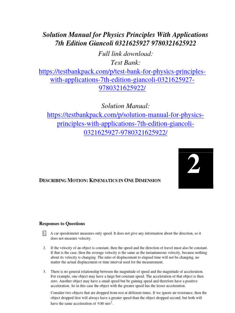 physics with applications answer key