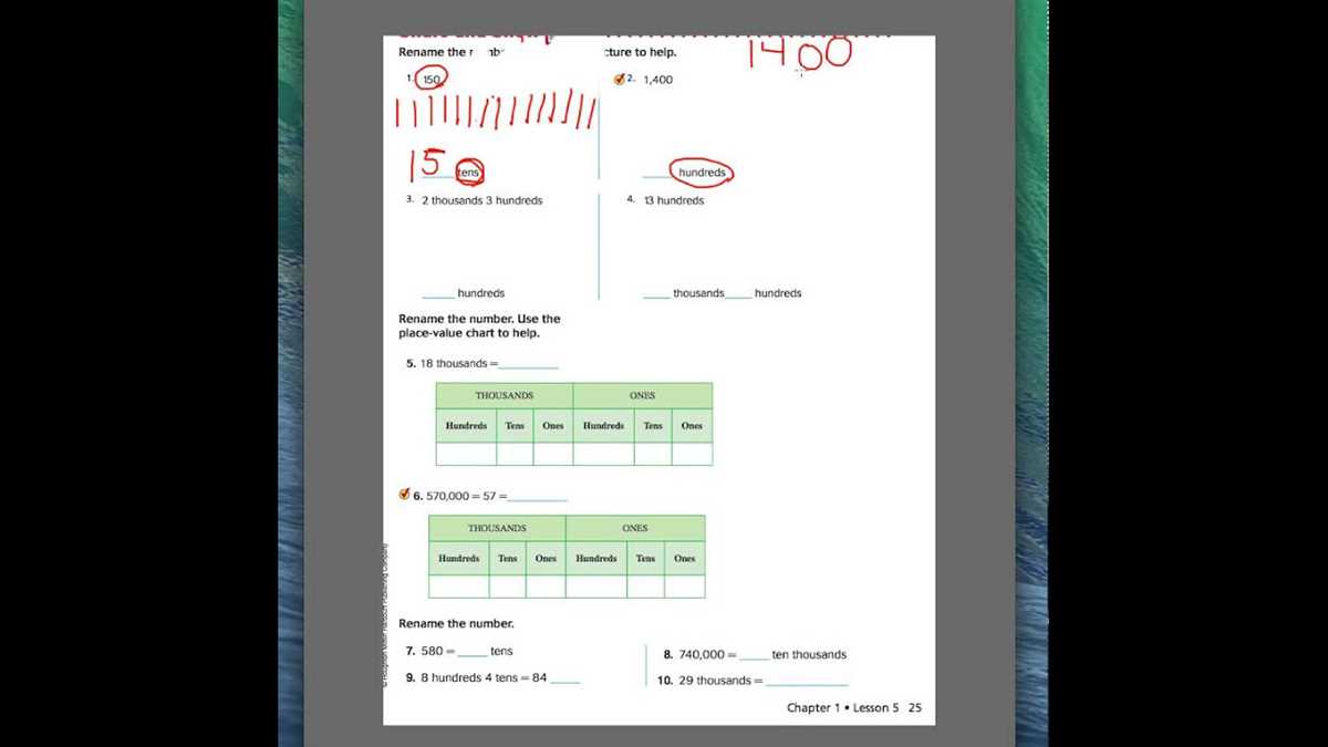 practice and homework lesson 1.5 answer key 6th grade