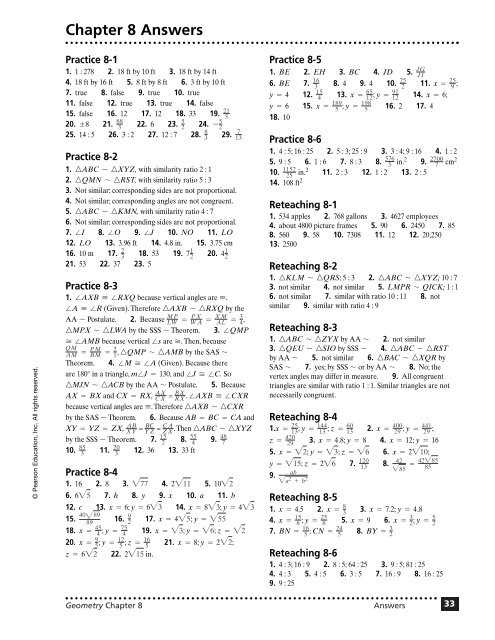 practice and homework lesson 8.4 answers key 5th grade