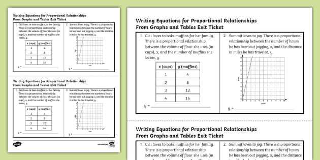 proportional and nonproportional situations lesson 4 4 answer key