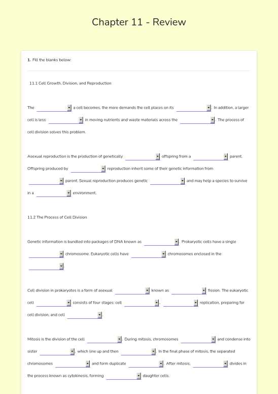raven chapter 11 guided notes how cells divide answer key