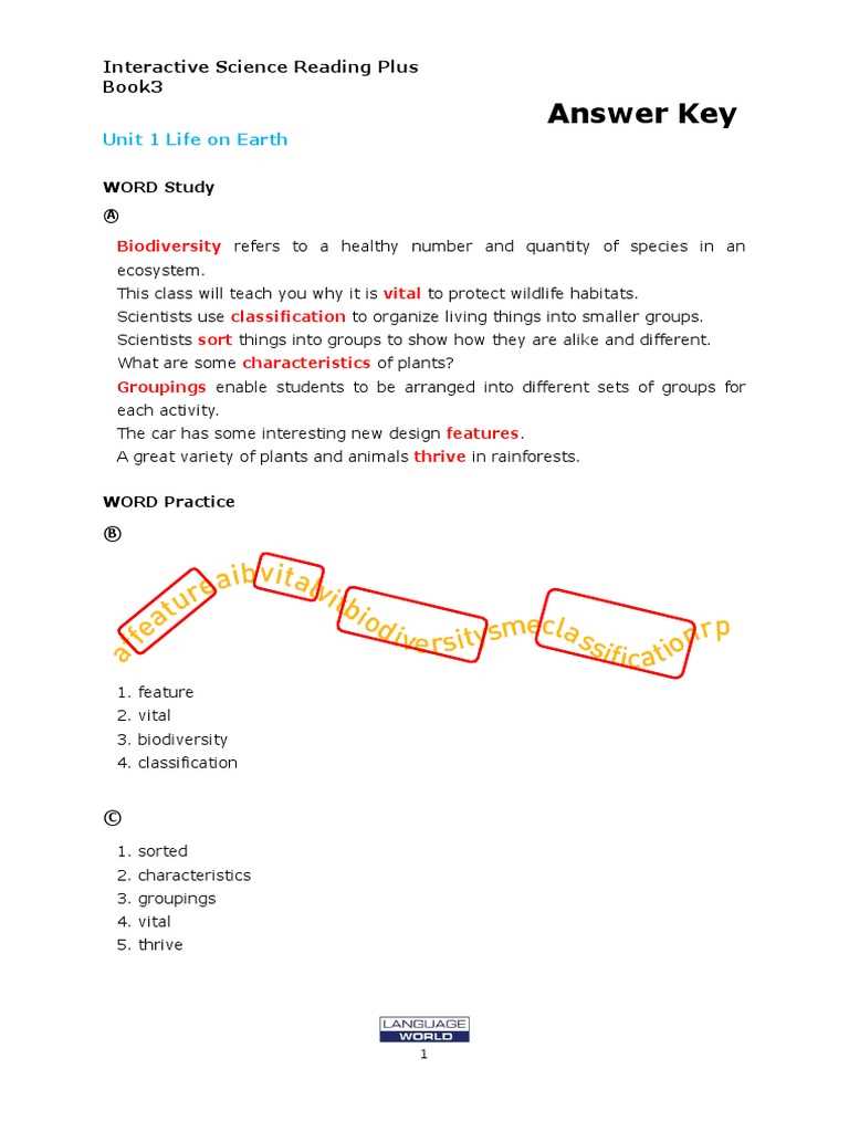 reviewing biology the living environment 3rd edition answer key