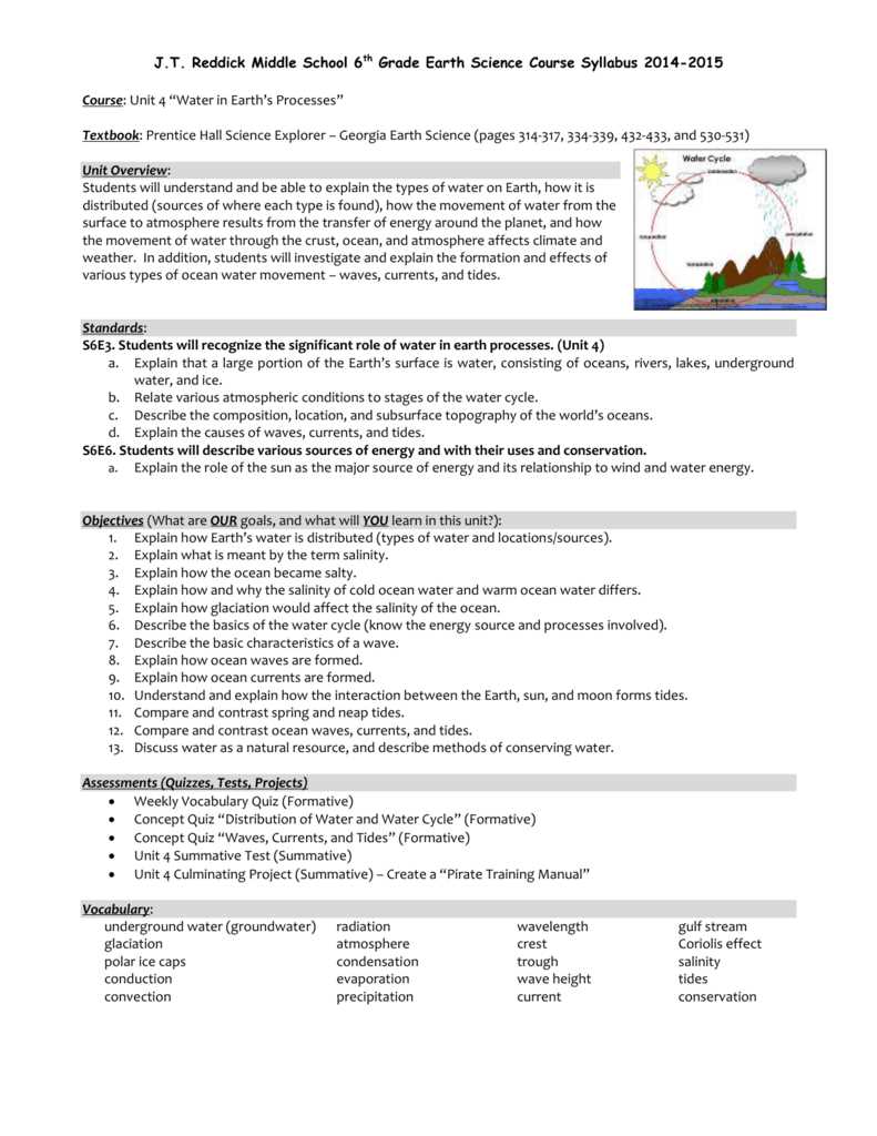 science explorer grade 6 answer key