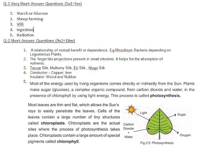 science learners module grade 7 answer key