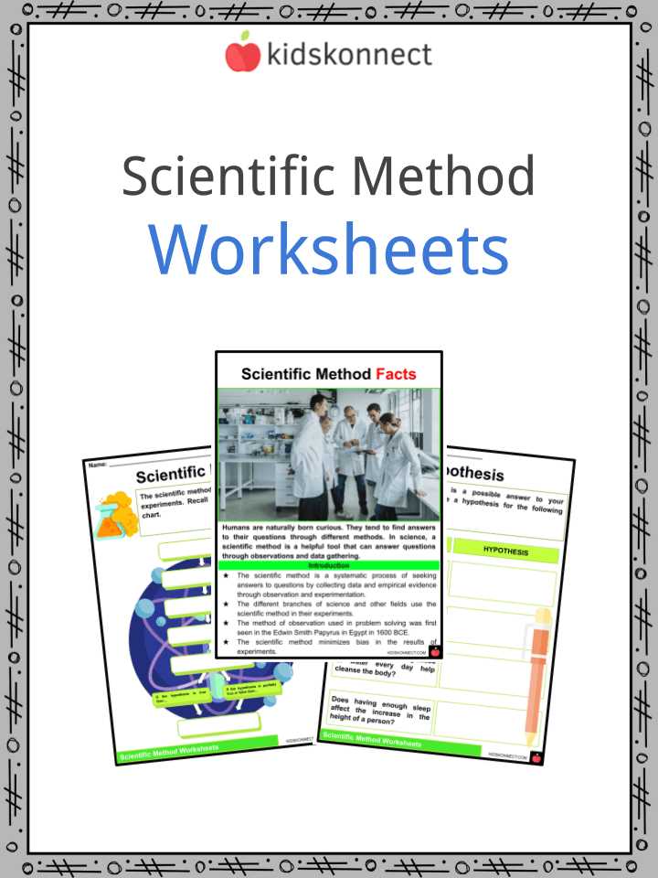 scientific method worksheet and answer key