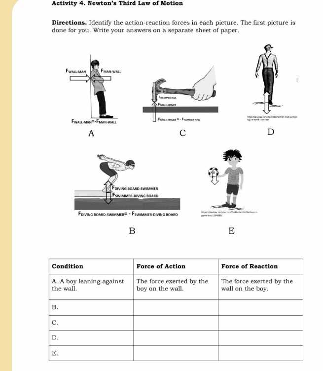 section 3 reinforcement the third law of motion answer key
