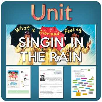 singin in the rain study guide answer key