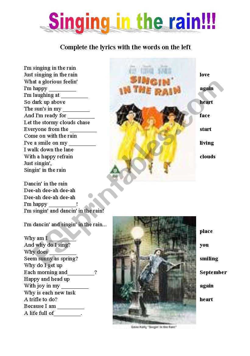 singin in the rain study guide questions answer key singin in the rain study guide questions answer key