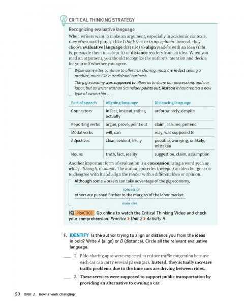 skills for success 5 reading and writing answer key