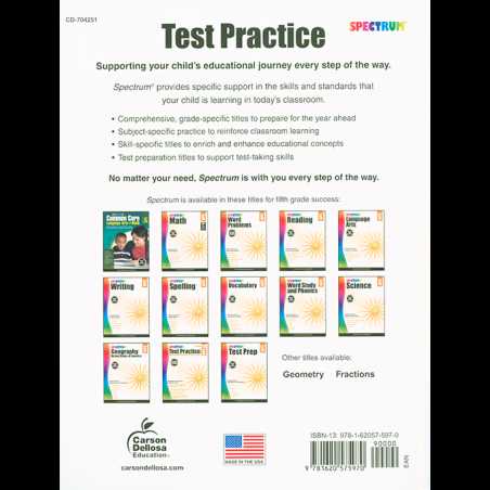 spectrum science grade 5 answer key online