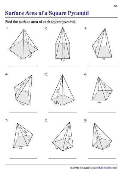 surface area of prisms and pyramids math aids answer key surface area of prisms and pyramids math aids answer key