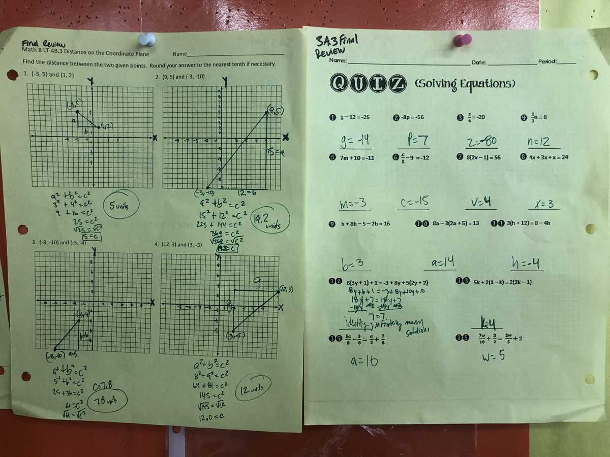 tenmarks answers key algebra 1