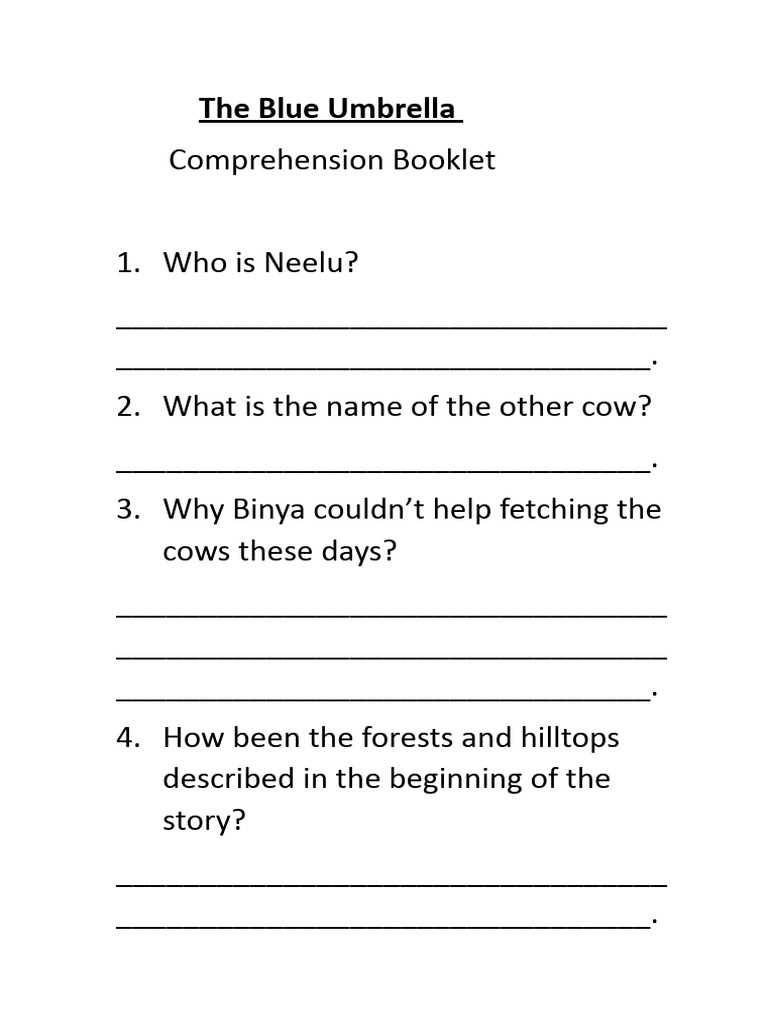 the book umbrella answer key the book umbrella answer key