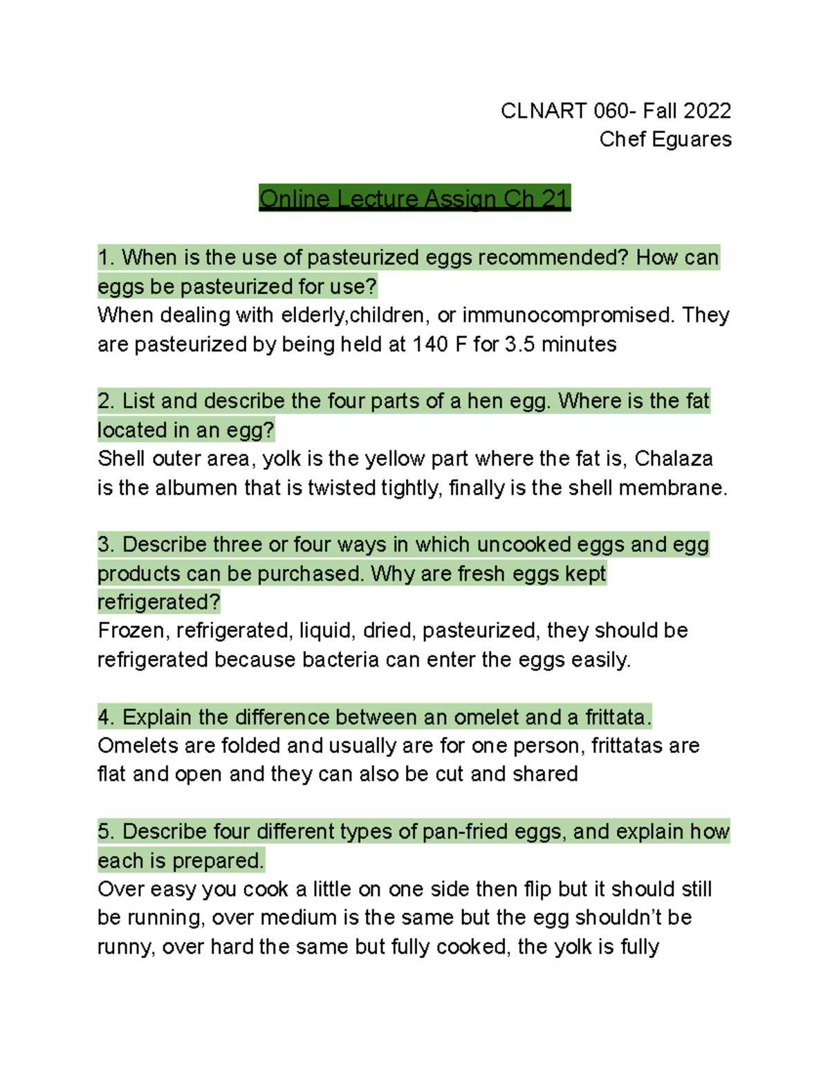 the culinary professional study guide answer key chapter 25
