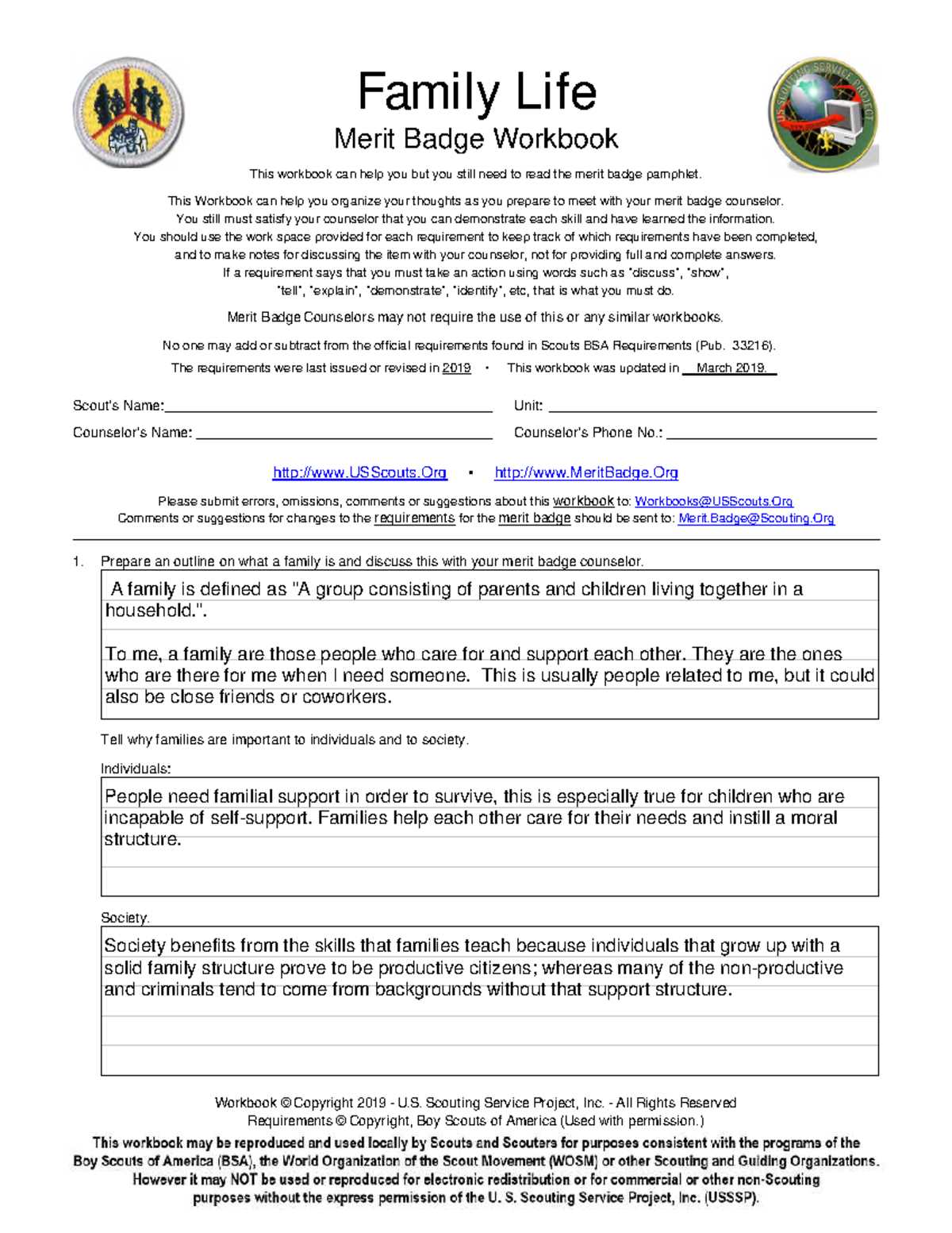 the responsibilities of parenting study guide answer key