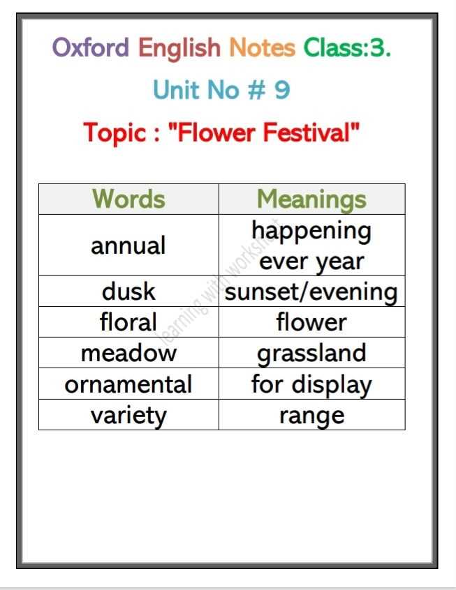 vocabu lit answer key lesson 3